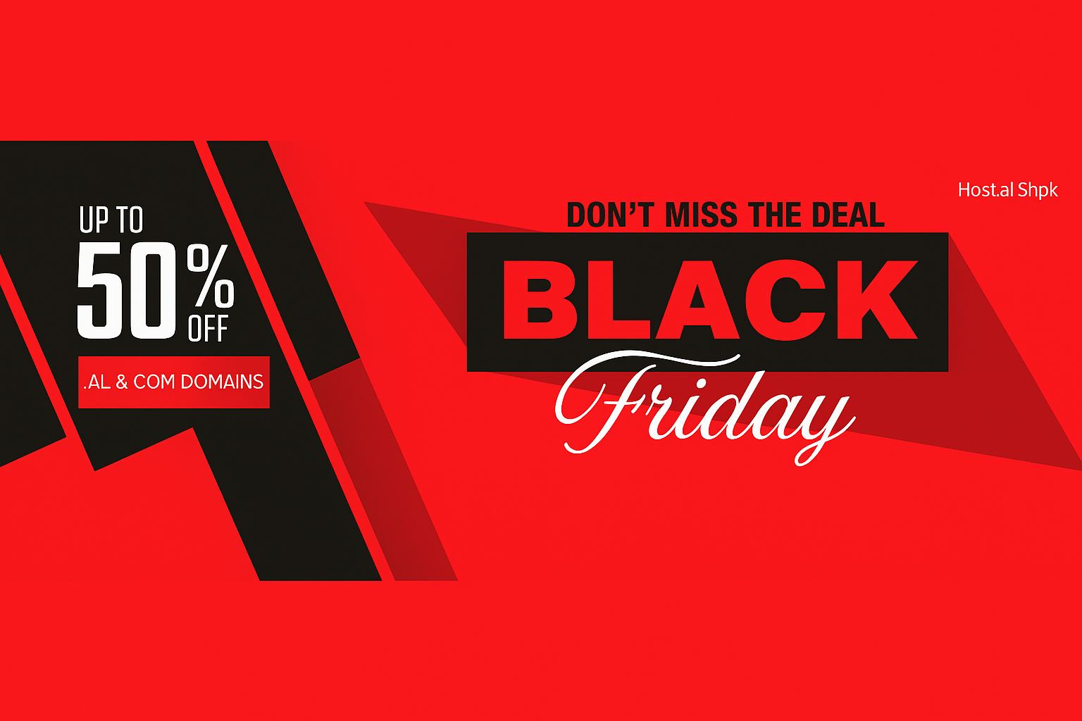 Super Oferta nga Host.al – VPS & Domain-e me Çmime Fantastike!